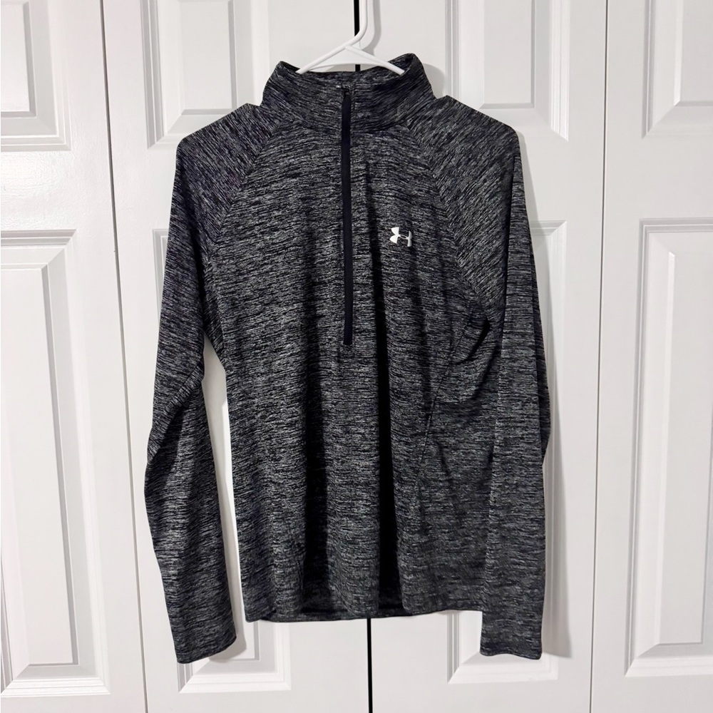 Under Armour Women's Gray Quarter-Zip Sweatshirt